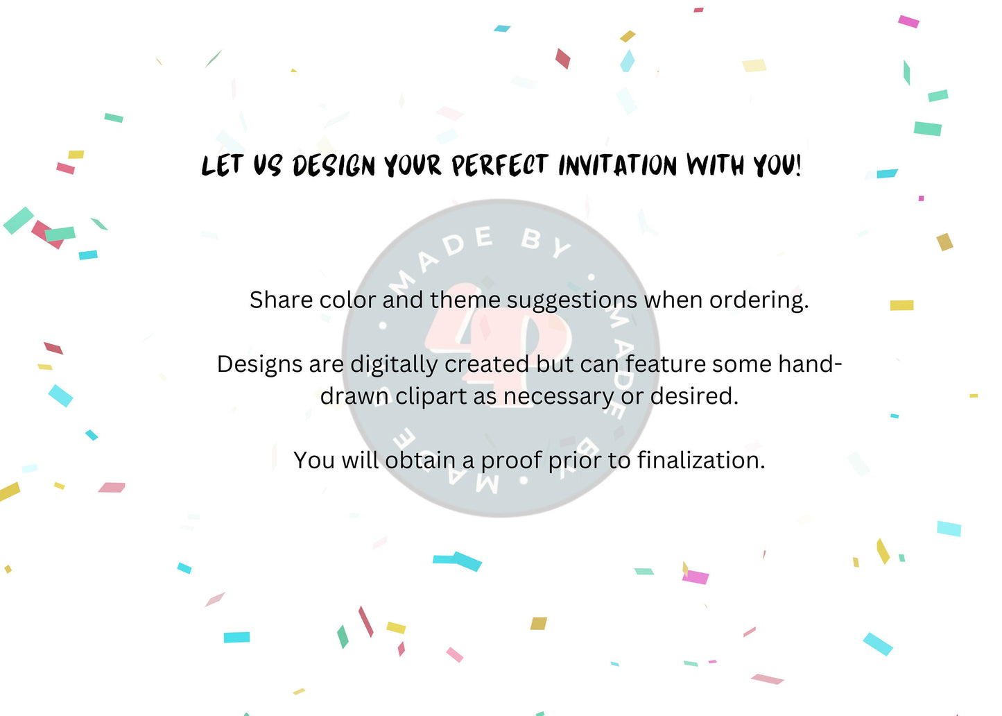 Custom Invitation | Made To Order Invitation | Design Your Own Invitation | Printable Invitation | Personalized Invitation | Invitation