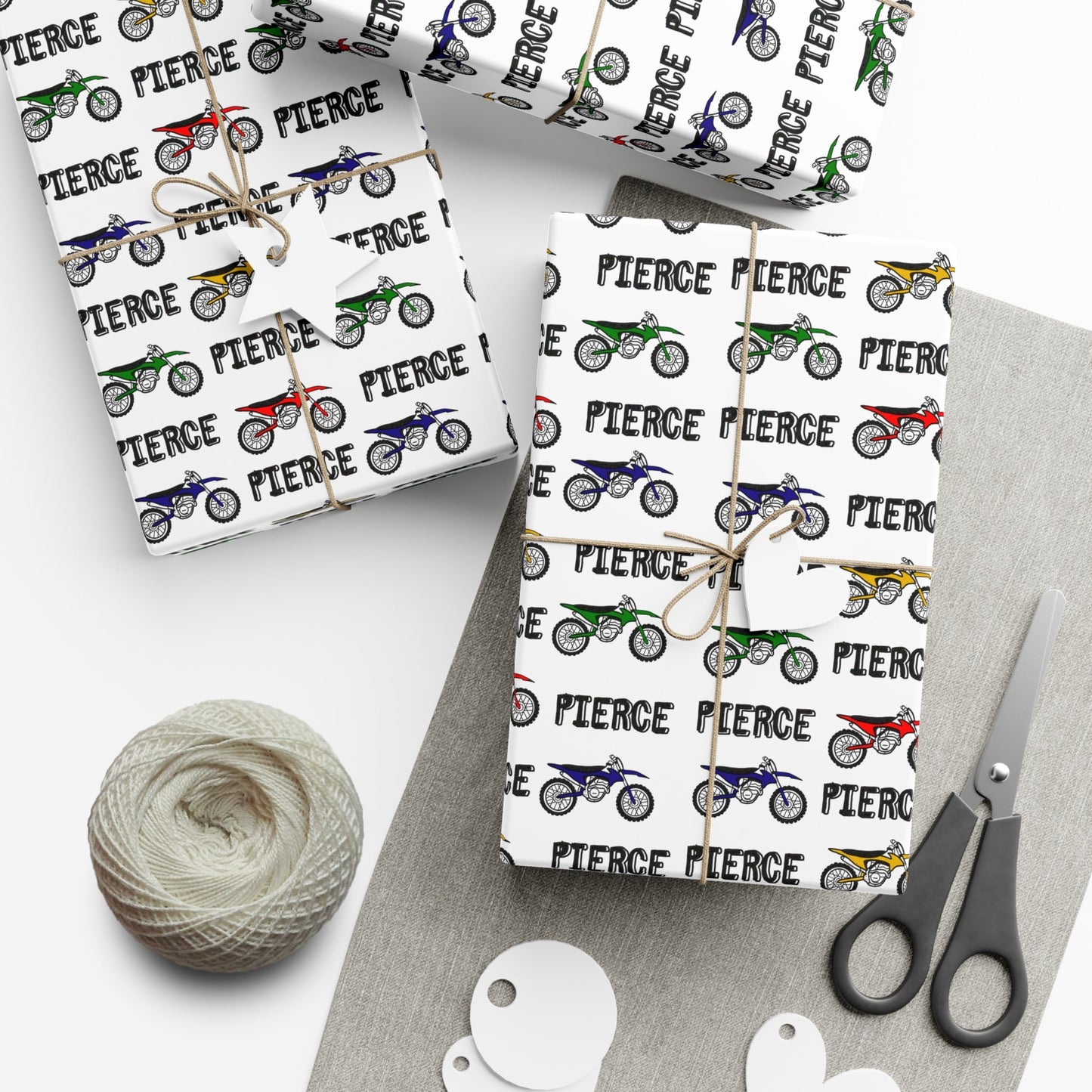 CUSTOM Birthday wrapping paper