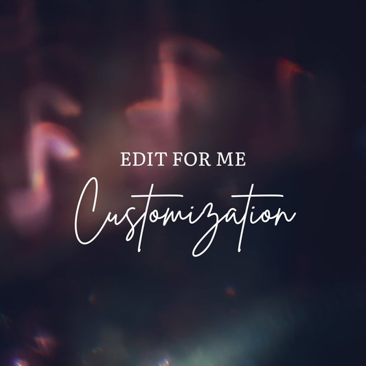 Edit my template, Add-on Edit, Edit My Template - add-on to a marketing template - TWO SIDED TEMPLATE