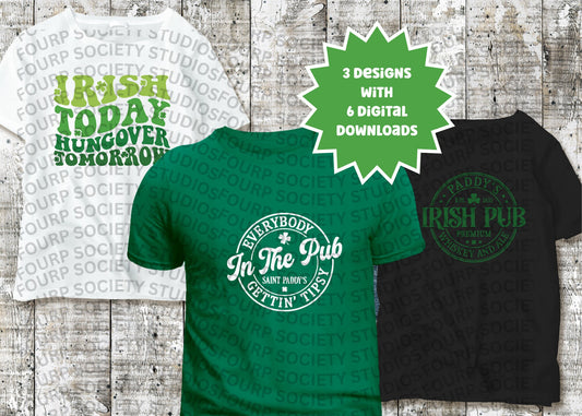 St. Pattys day PNG, Saint Patrick's Day Design, St. Patty Day humor, patty day bundle