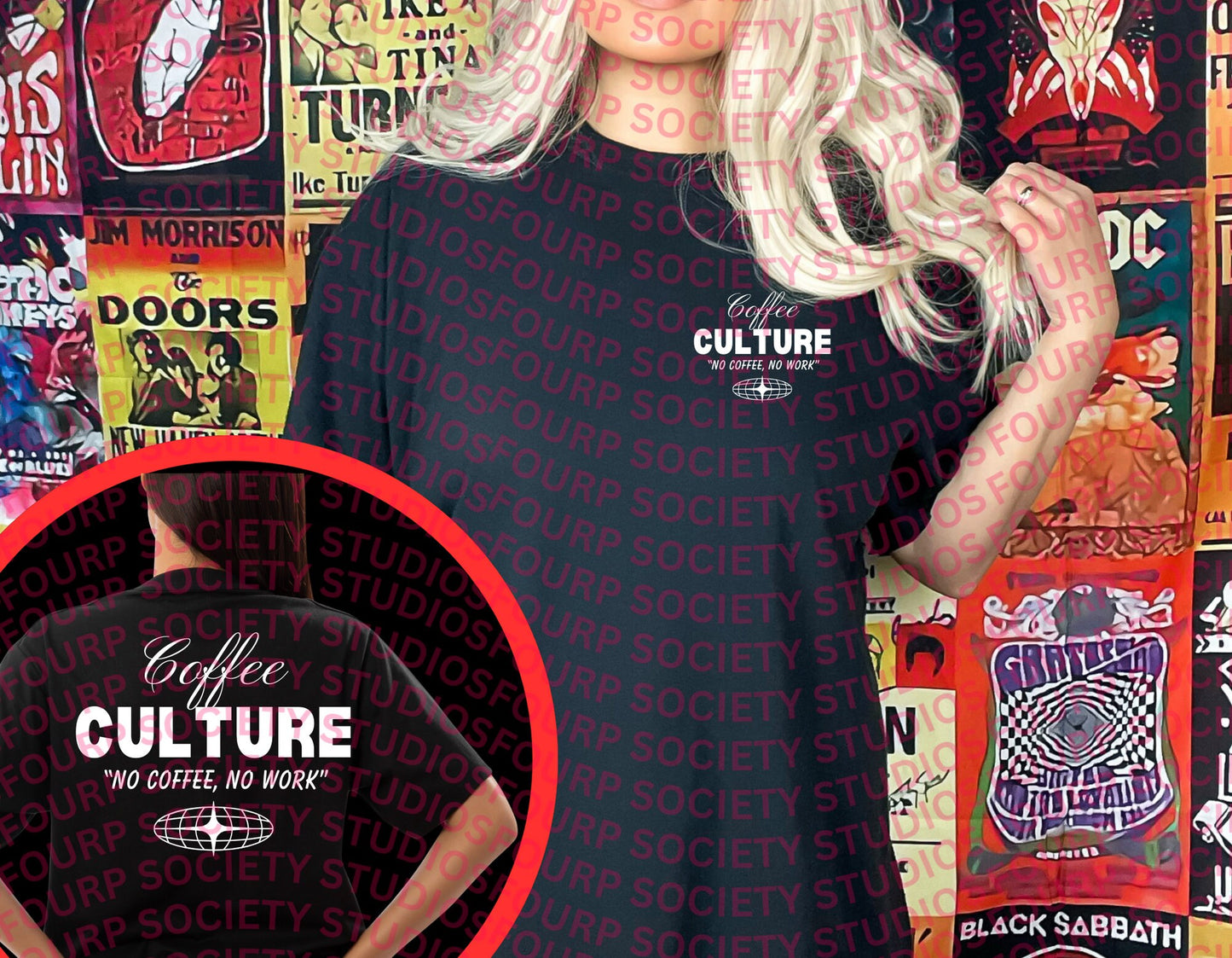 Coffee Club PNG, Coffee Culture PNG, Coffee lovers Png, Coffee digital download