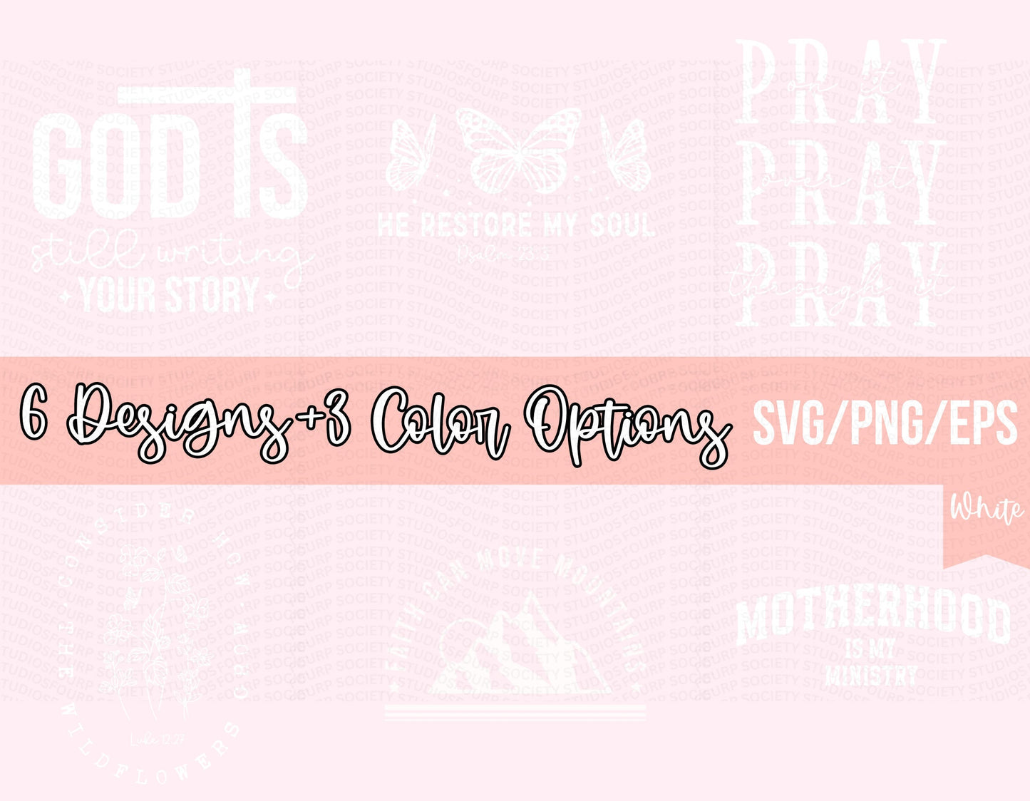 Christian Bundle PNG SVG, EPS, Religious Bundle, Worship bundle, Pray png