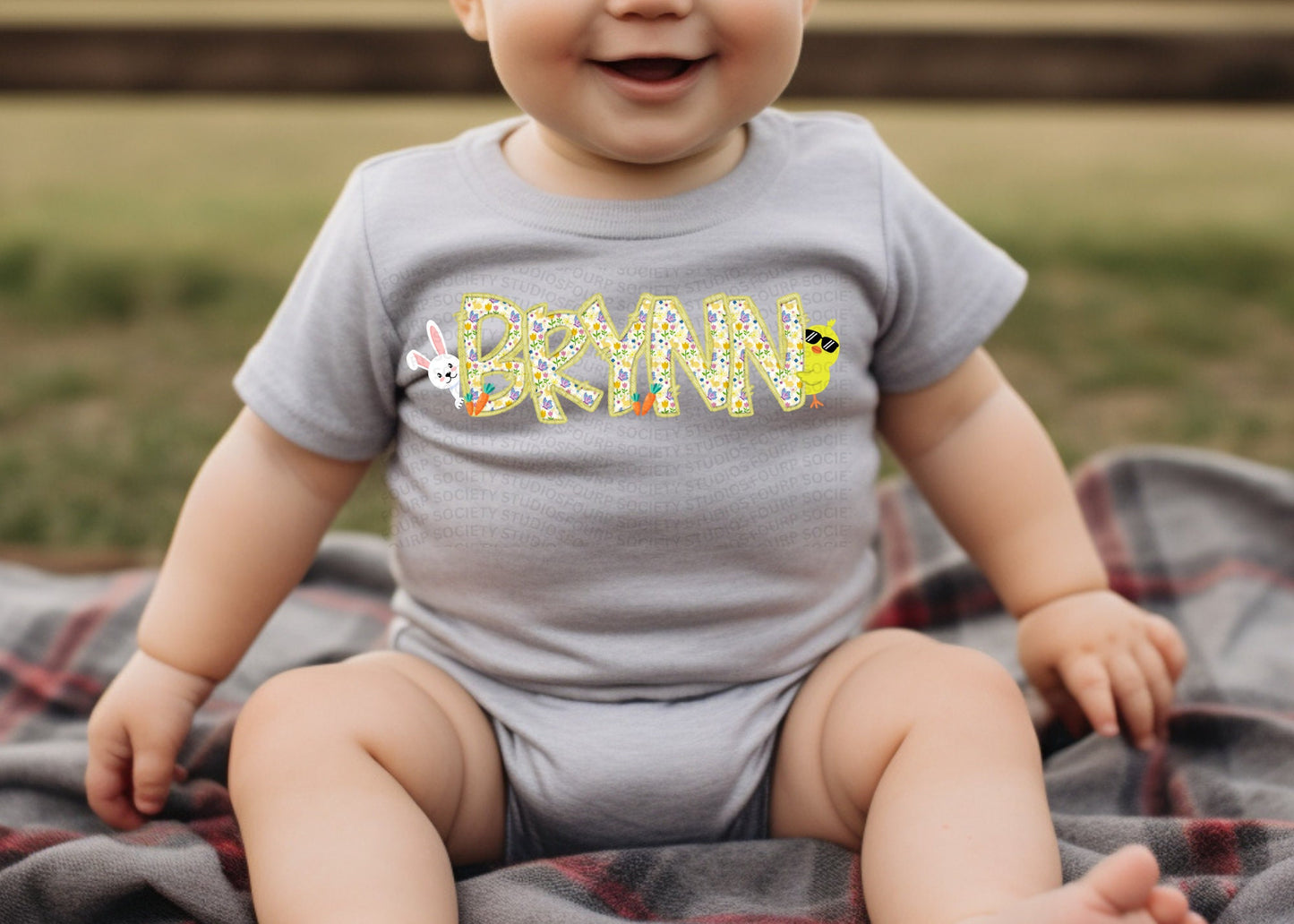 Easter Faux Embroidery PNG, Custom Easter PNG, Kids Easter Shirt, Happy Easter PNG, Personalized Easter, Mama Easter, Baby Easter