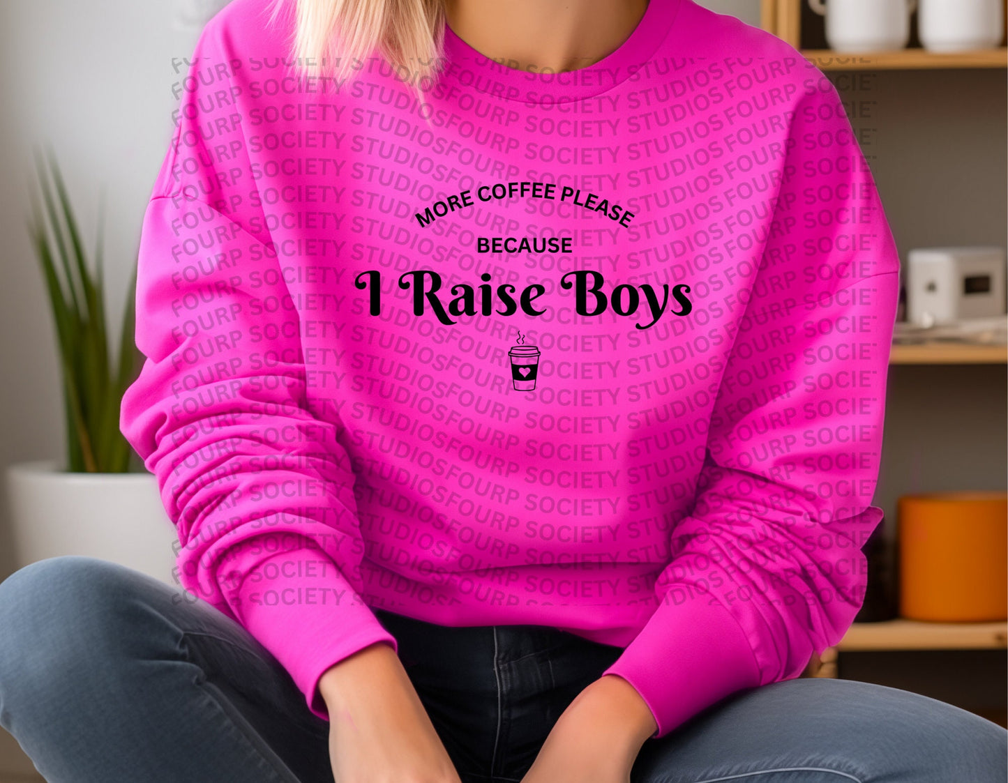 Boy Mama Coffee png, Boy Mom png, More Coffee I Raise Boys, Mother's Day, Boy Mama Shirt SVG, Mom of Boys, Files for Cricut, Sublimation Png