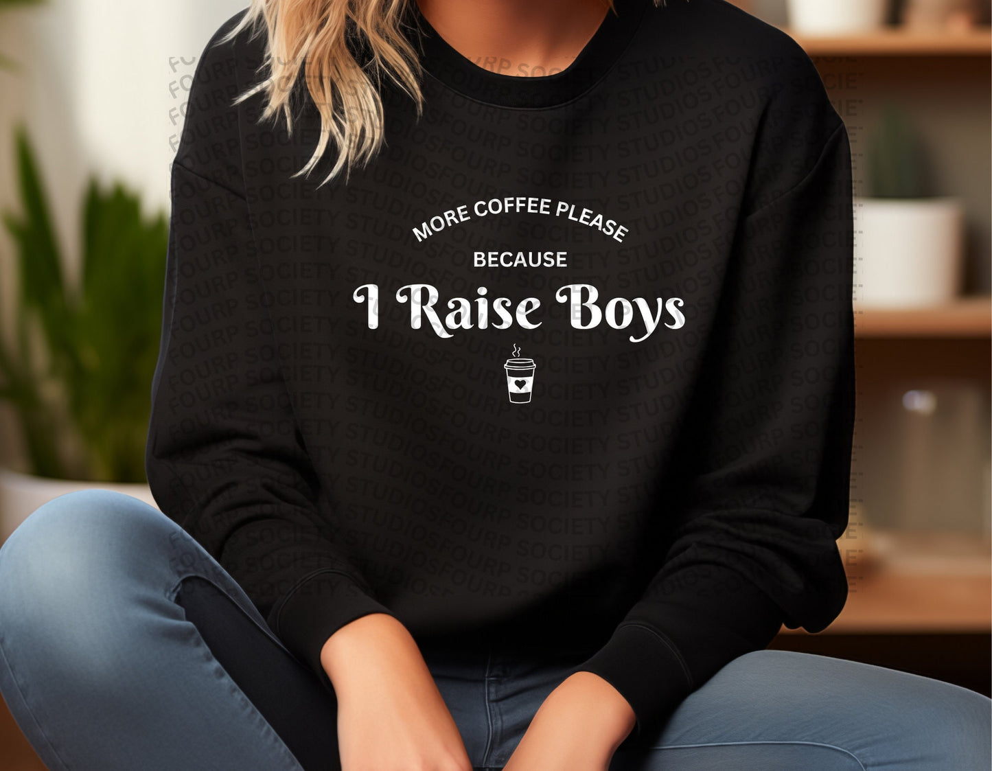 Boy Mama Coffee png, Boy Mom png, More Coffee I Raise Boys, Mother's Day, Boy Mama Shirt SVG, Mom of Boys, Files for Cricut, Sublimation Png