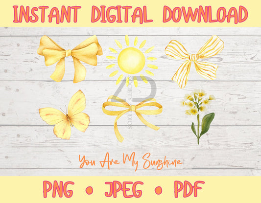 Coquette mom, You are my sunshine, trendy summer PNG, coquette PNG, instant digital download, png