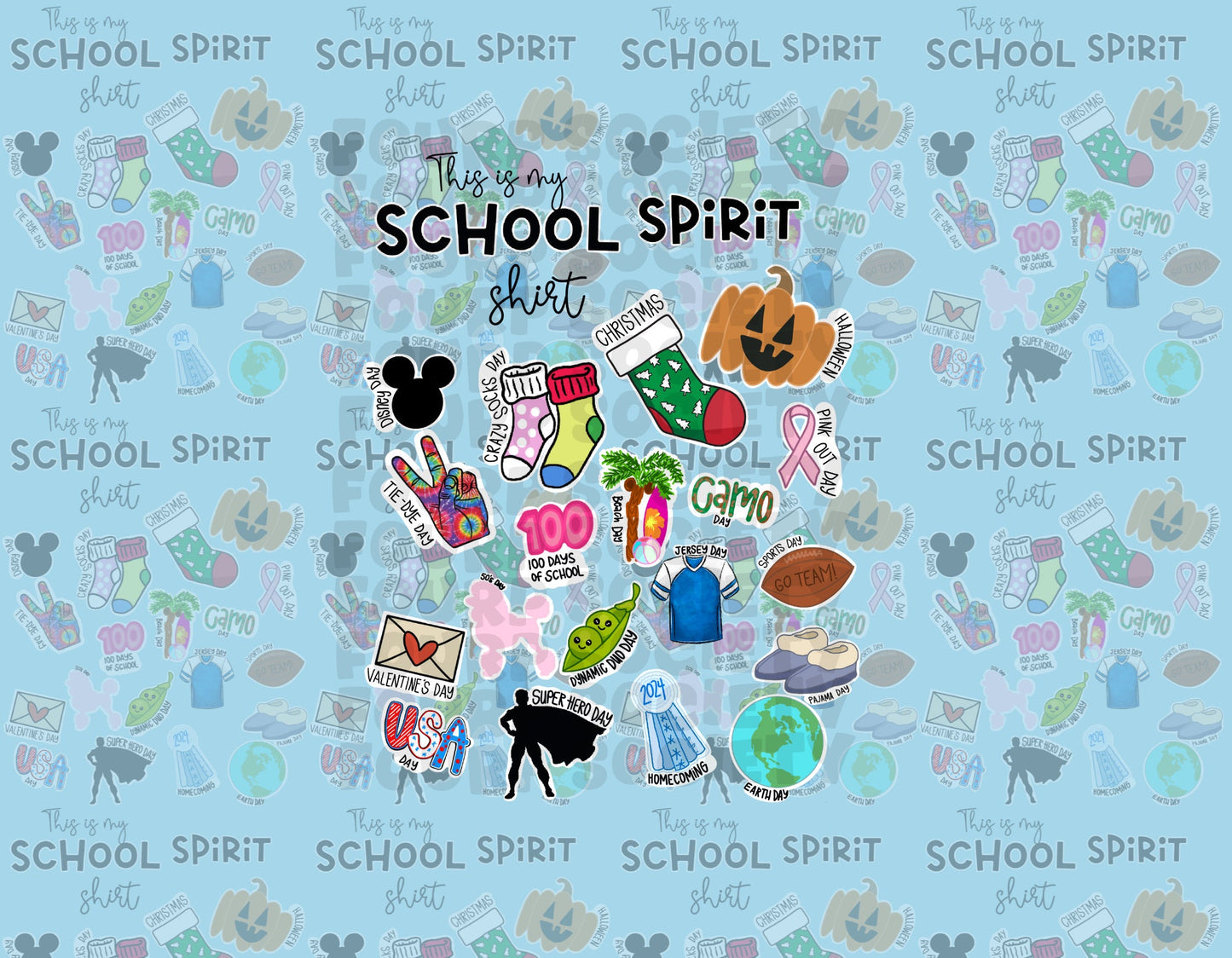 Spirit shirt,homecoming shirt PNG, this is my spirit shirt PNG, instant digital download, png