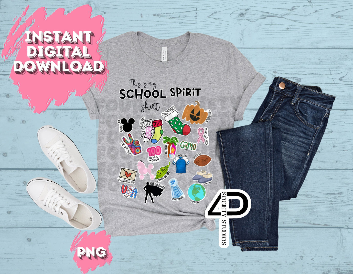 Spirit shirt,homecoming shirt PNG, this is my spirit shirt PNG, instant digital download, png
